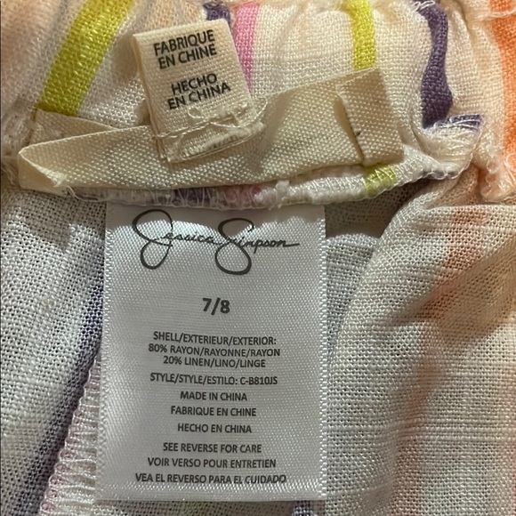 Jessica Simpson Colorful Striped Kids Shorts - Picture 5 of 7